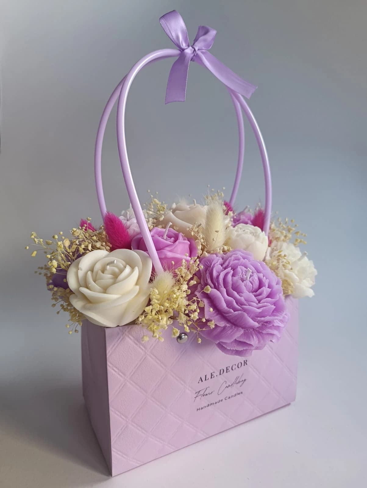 Cartera Floral Mediana